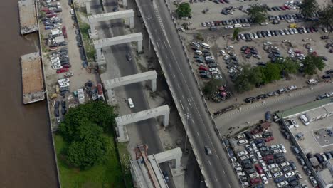 Lagos City Roads Nigeria Drone 02