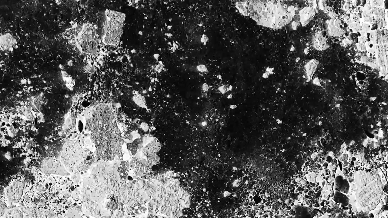 Sfondo con texture grunge astratta in bianco e nero in movimento