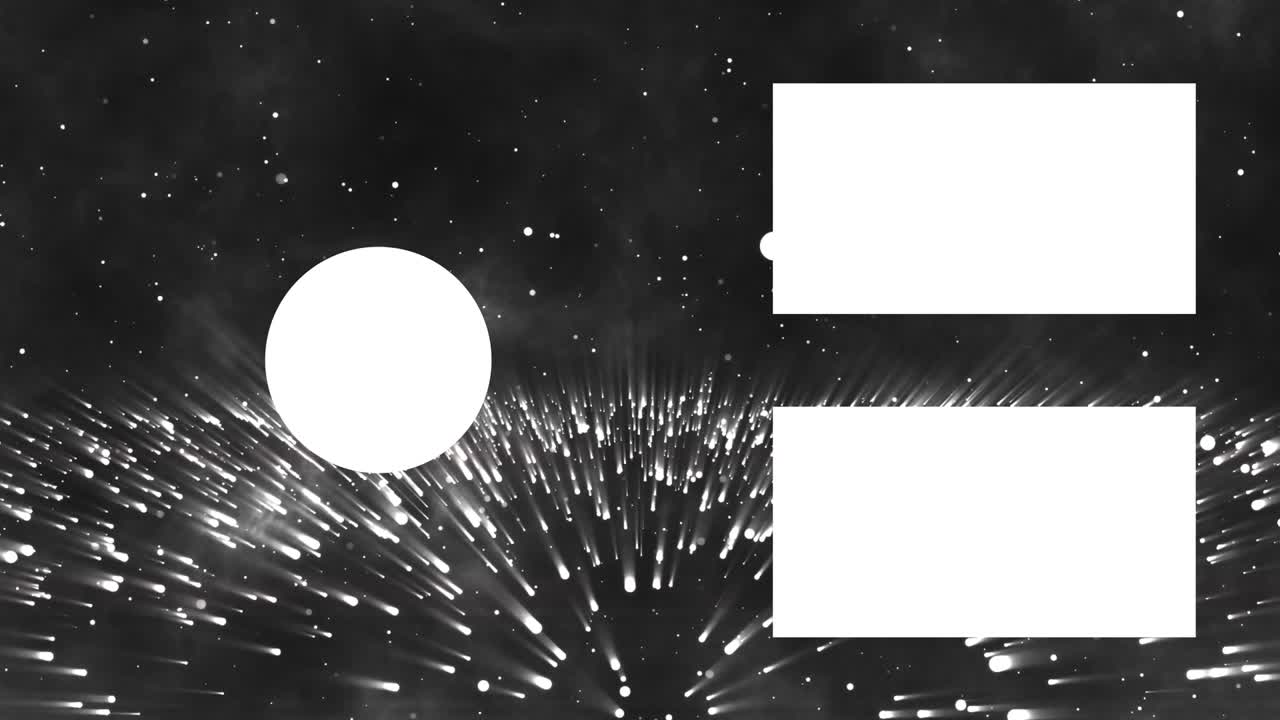 fantástico final de la luz tarjeta final de la pantalla gráficos de movimiento