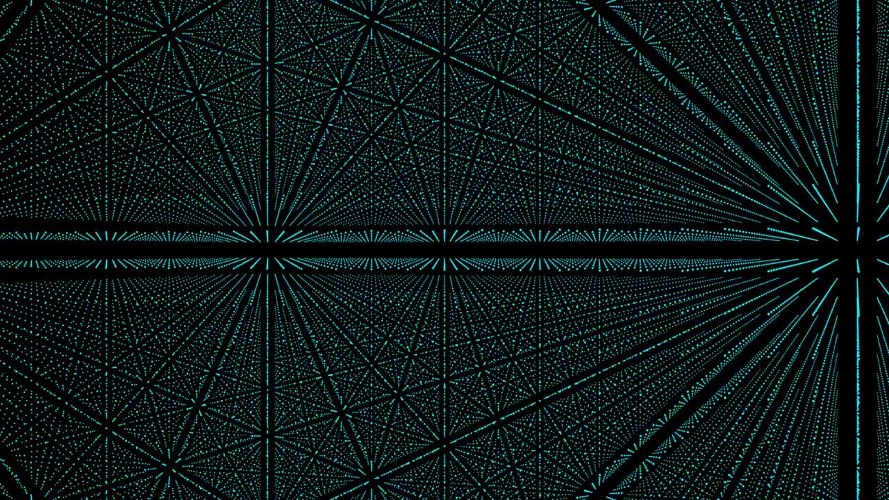 Abstract three dimensional space of lines and points
