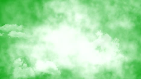 moving fog and clouds green screen motion graphics
