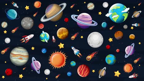animated journey through a whimsical, colorful universe