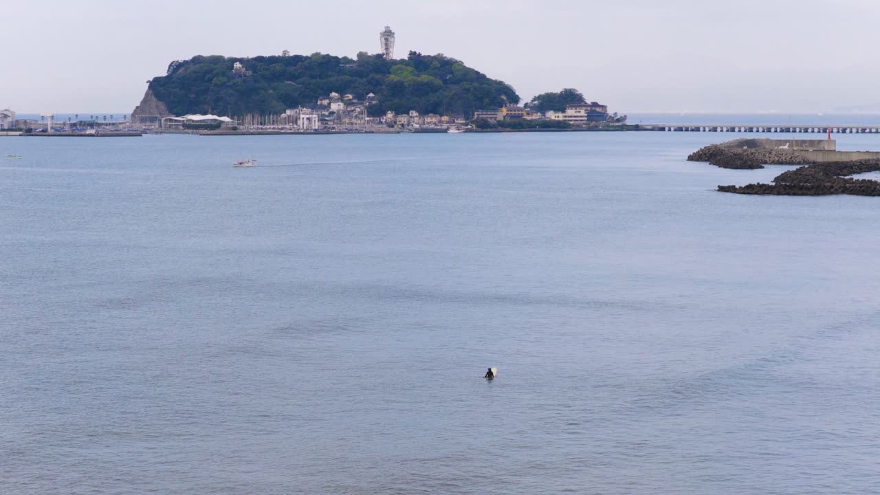 Isola di Enoshima, costa di Shonan, Kanagawa, Giappone