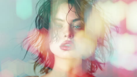 fotos en la cabeza de hermosas hembras maniquín