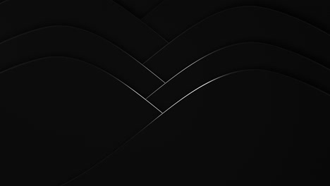 abstract black and white geometric design