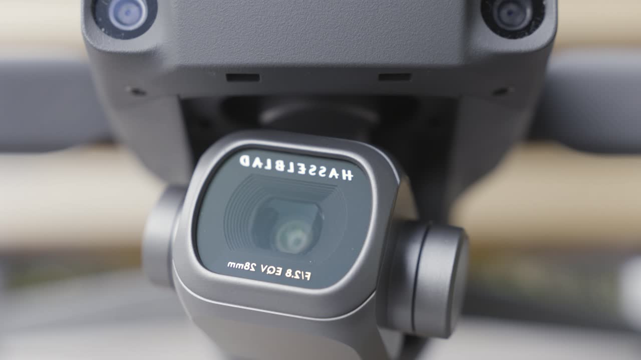 드론 카메라 클로즈업