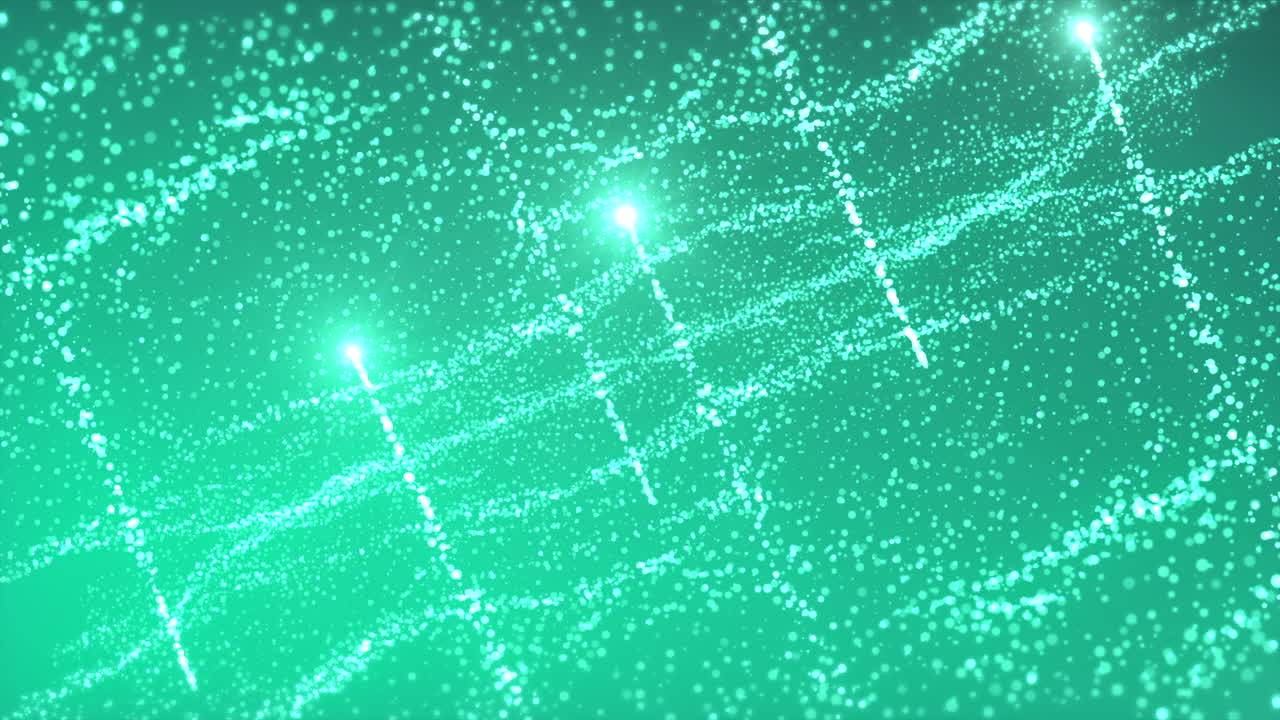 추상적인 푸른색 입자 배경