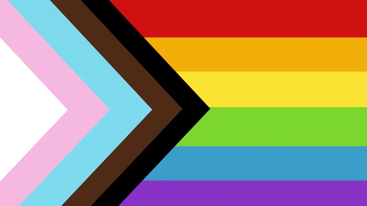 ⁇  바탕에 있는 다채로운 화살표와 선의 애니메이션