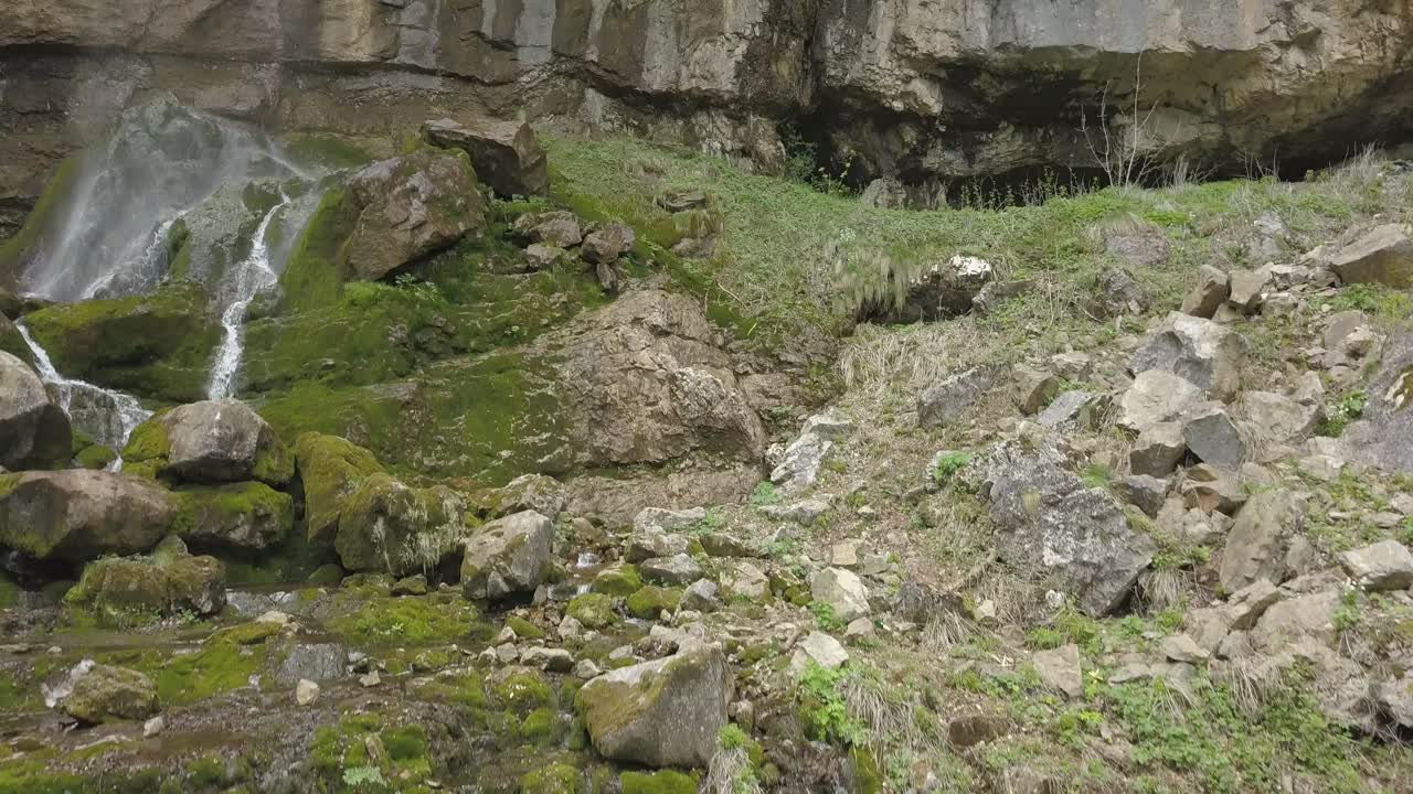 cascada, bosque, bosques, río, vratsa