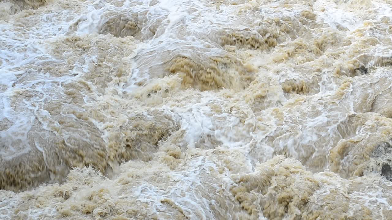 Mudderstrøm. Hurtig mudderstrøm