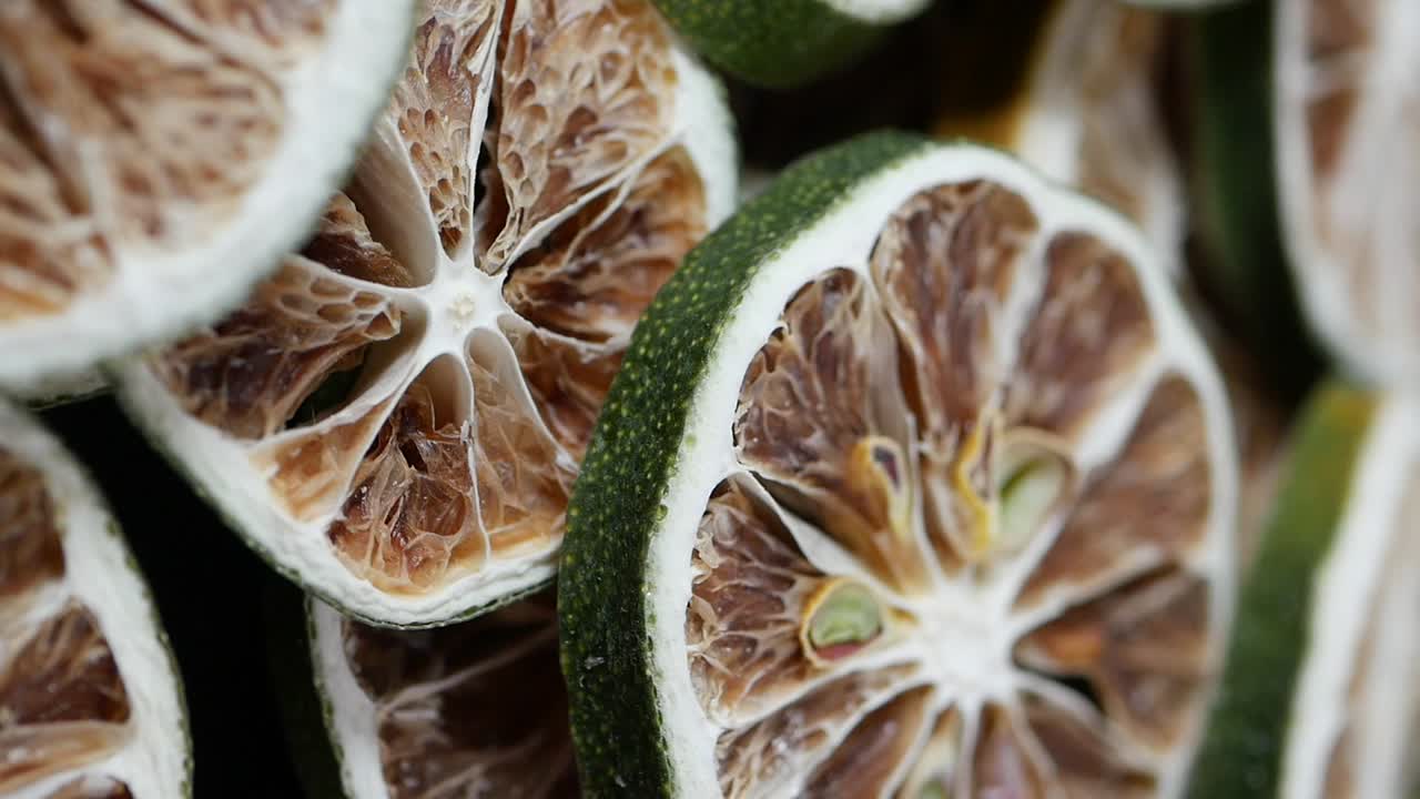 Fette di lime essiccato