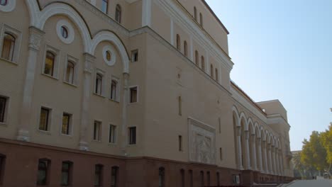 the navoi theater state academic bolshoi theatre" is the national opera theater in tashkent, uzbekistan