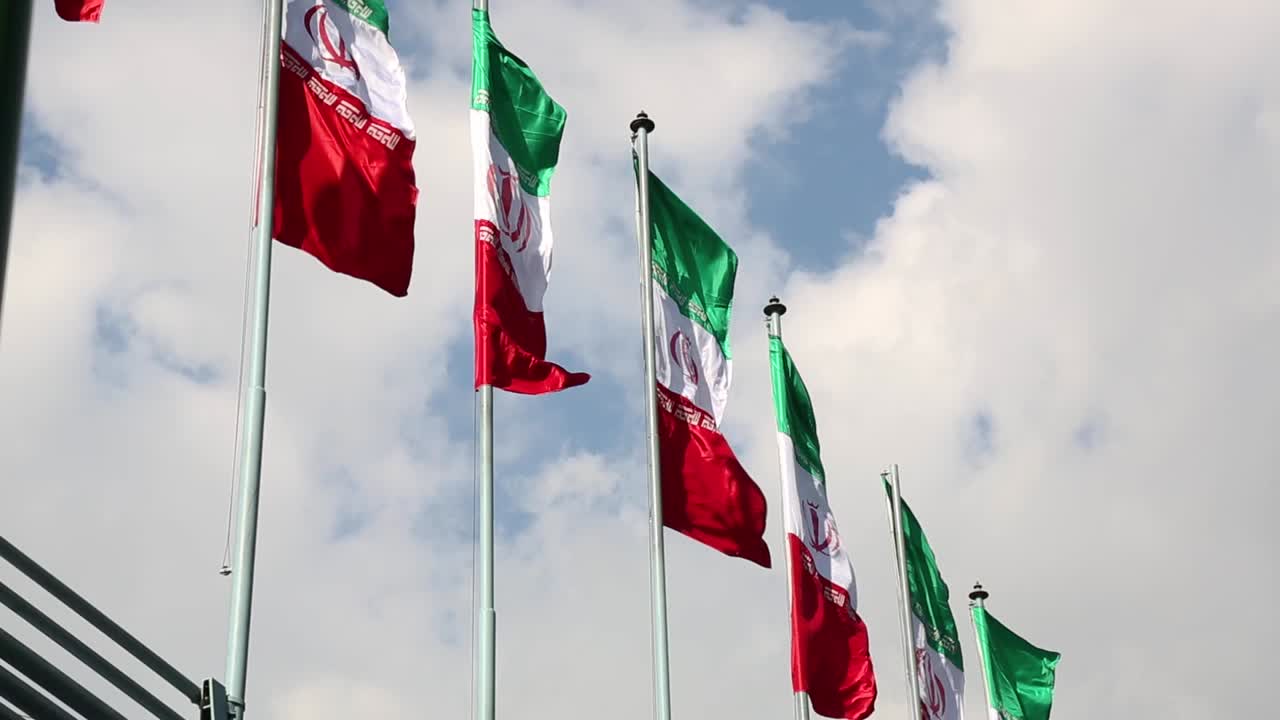 이란의 수도 테헤란의 도시 사진