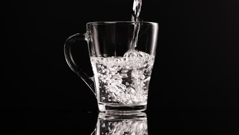 vaso con agua