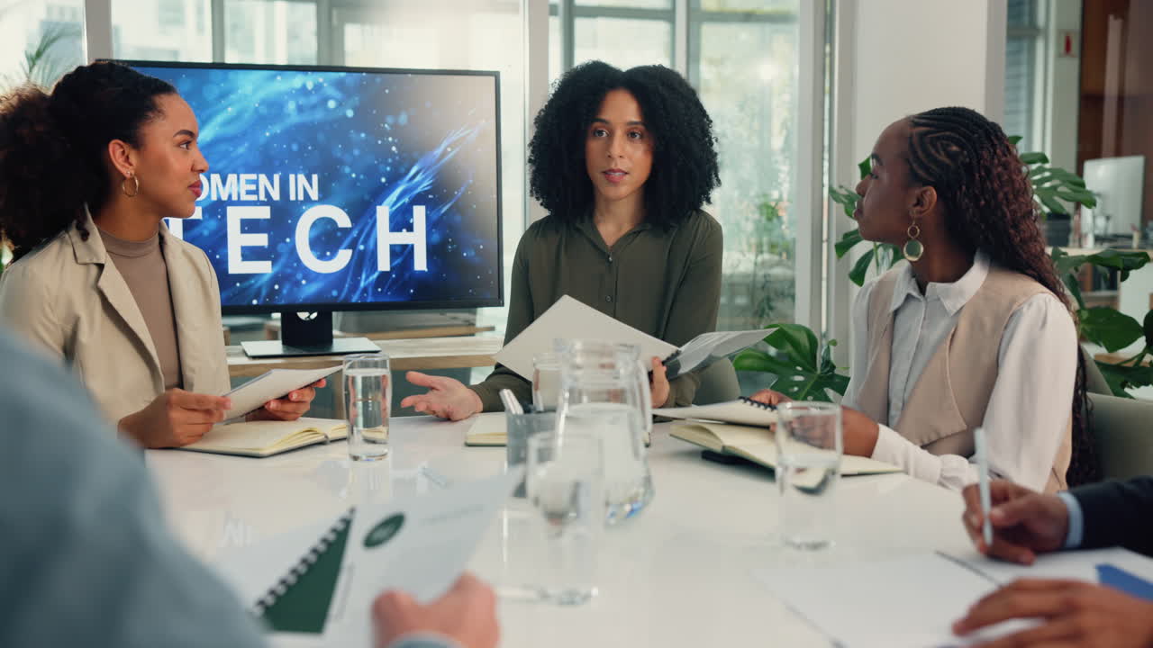 Women in Tech Business Meeting
