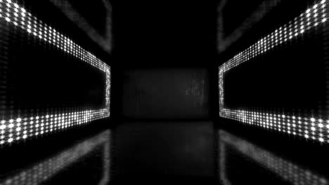 dicko stage led light dance - 4k stock video - loop