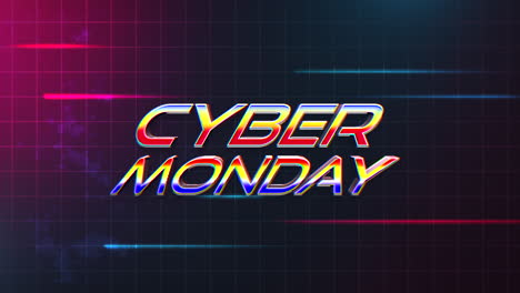 Cyber-Monday-with-lines-and-gris-in-space