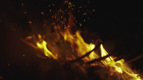 fuego ardiente
