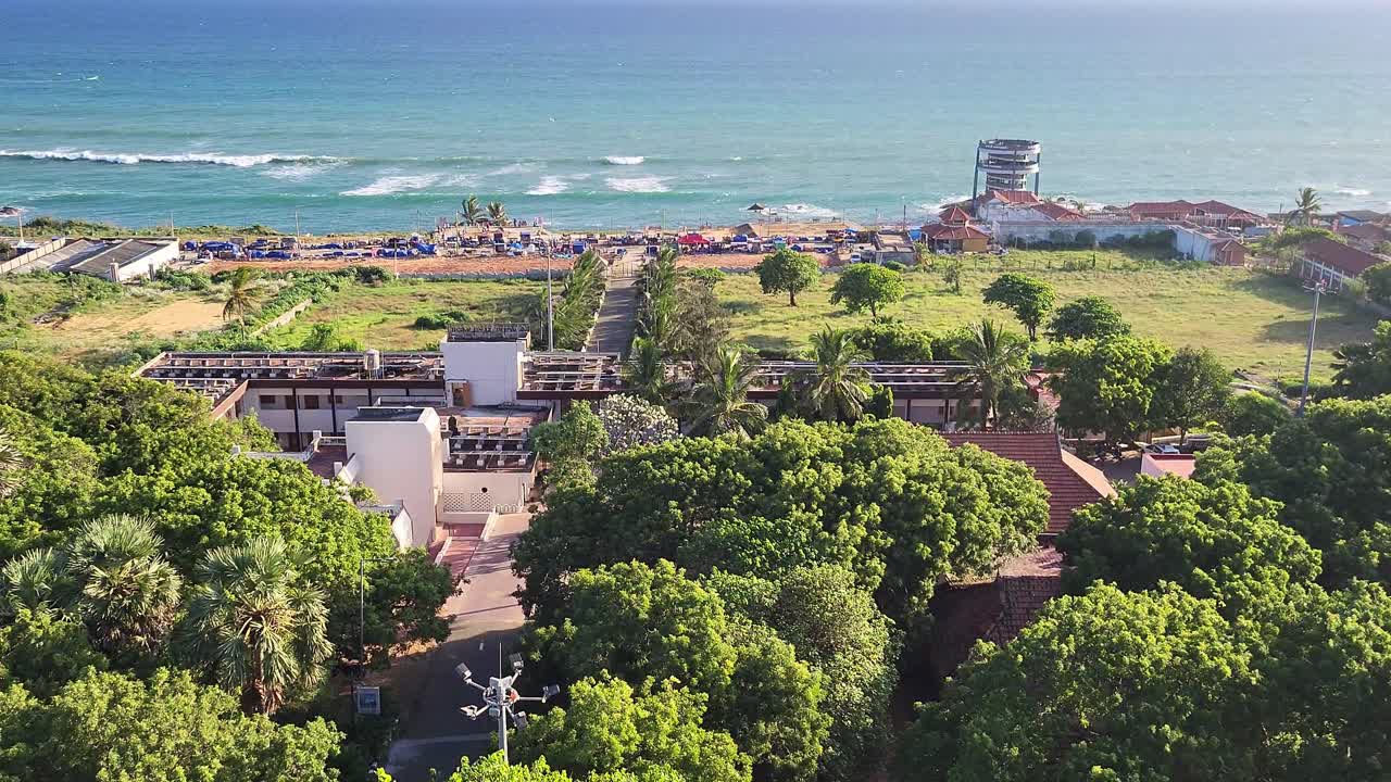 Kanniyakumari city view from Kanniyakumari light house, Kerala