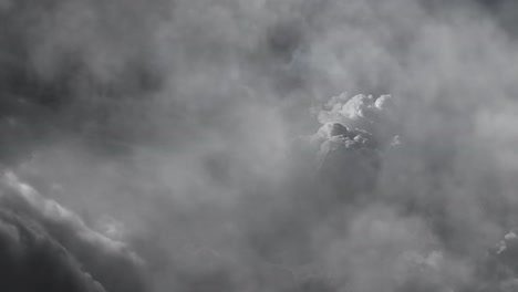 background  of dark cumulonimbus clouds 4k