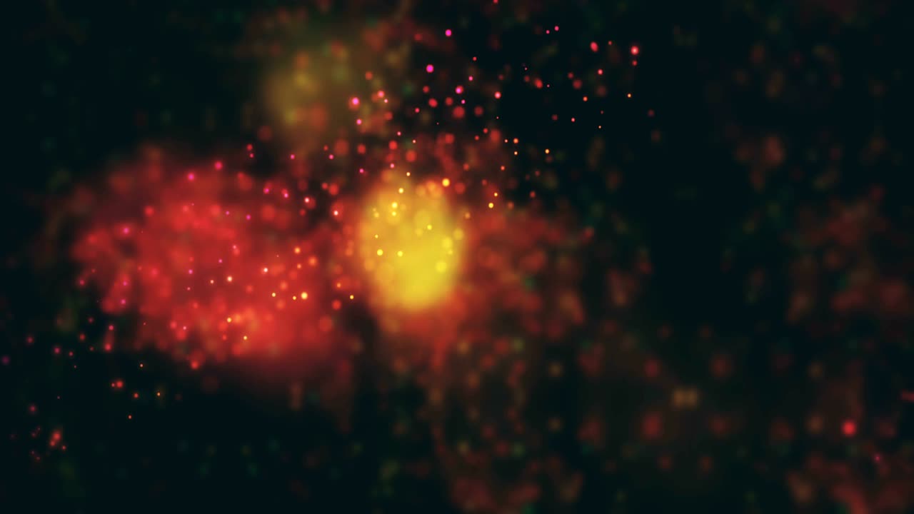 4k Abstract Particles Background Animation