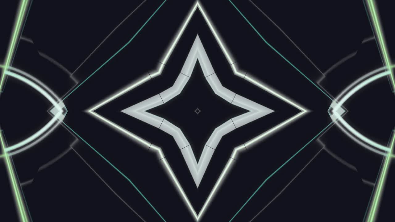 hi tech digital geométrico disco bucle