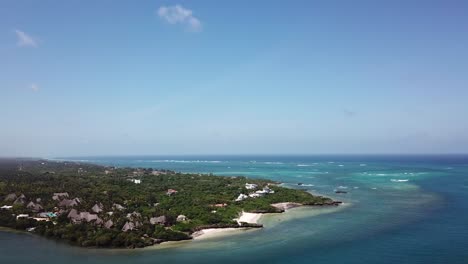 toma aérea de watamu, kenia