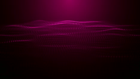 ondas de partículas lazo rosa