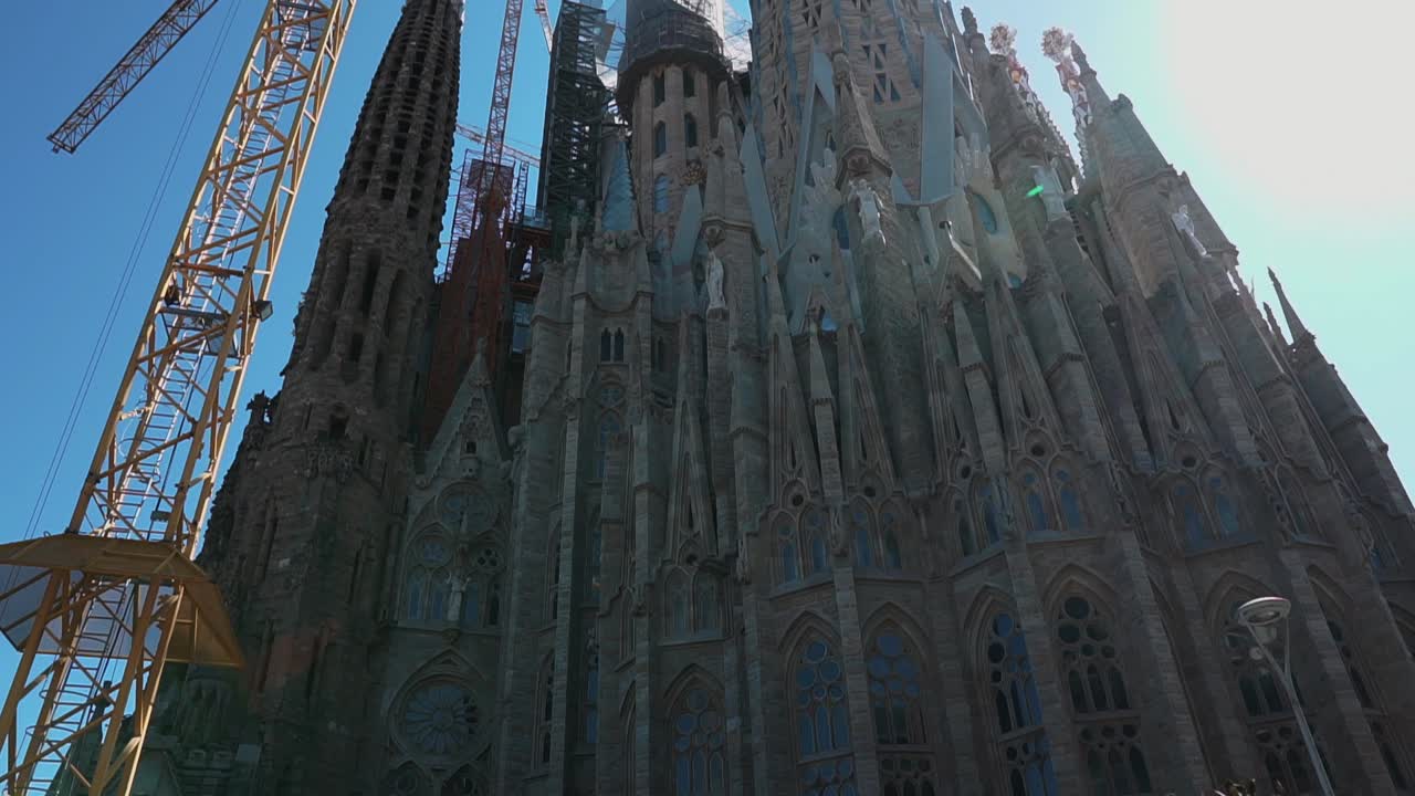 Sagrada Familia Under Construction
