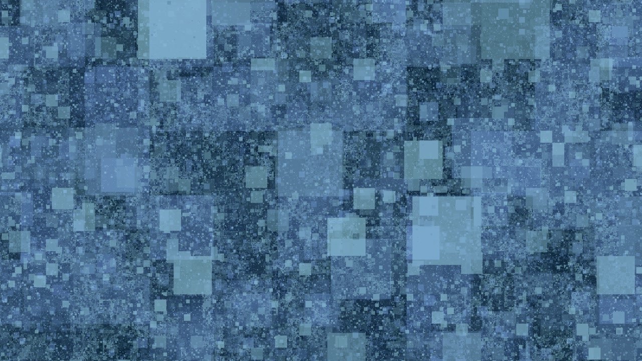 Abstract digital glitch background, varying blue pixels, textured surface, modern technology and data concept