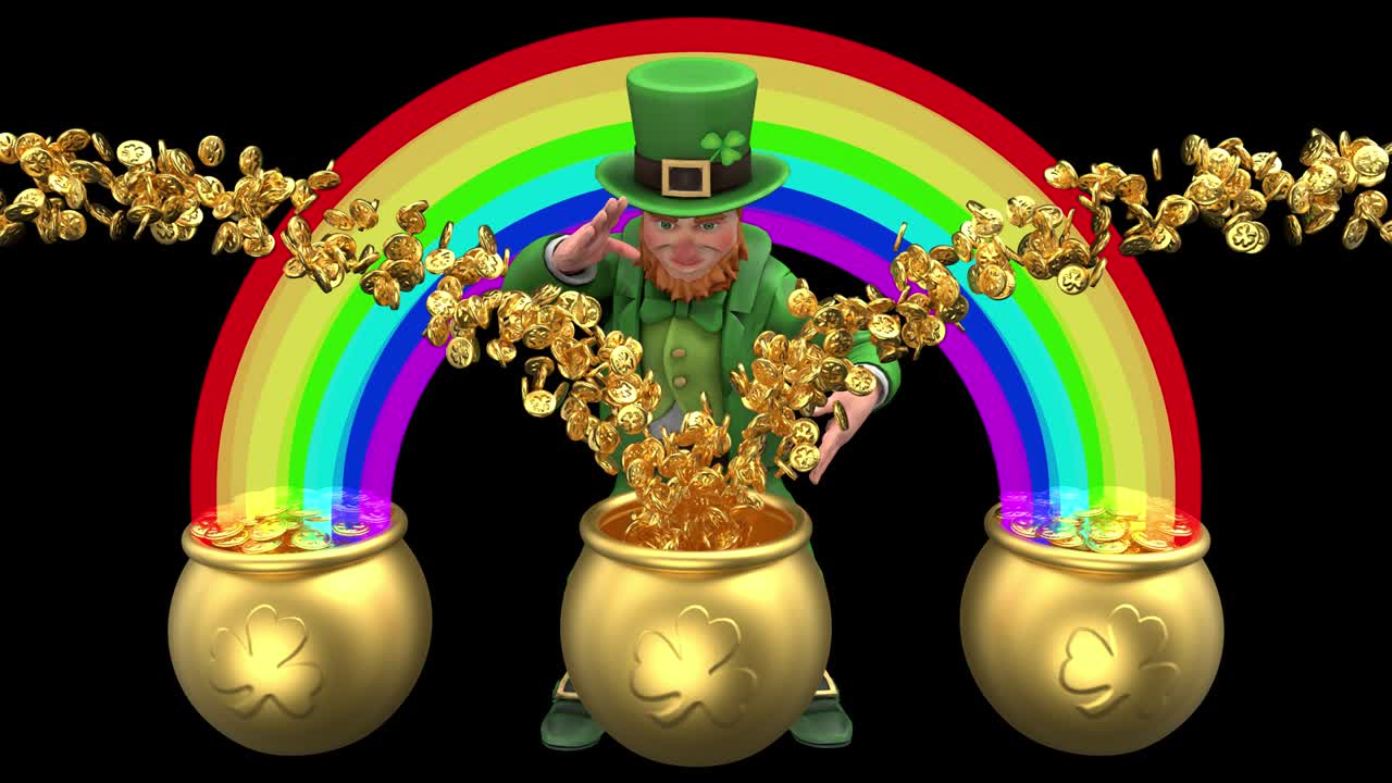 레프리콘 금 비 마법 루프