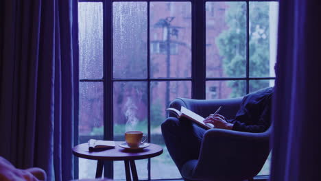 rainy day relaxation
