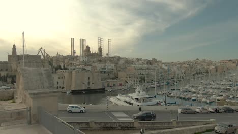 Aerial-shot-over-Marina-and-old-city-9