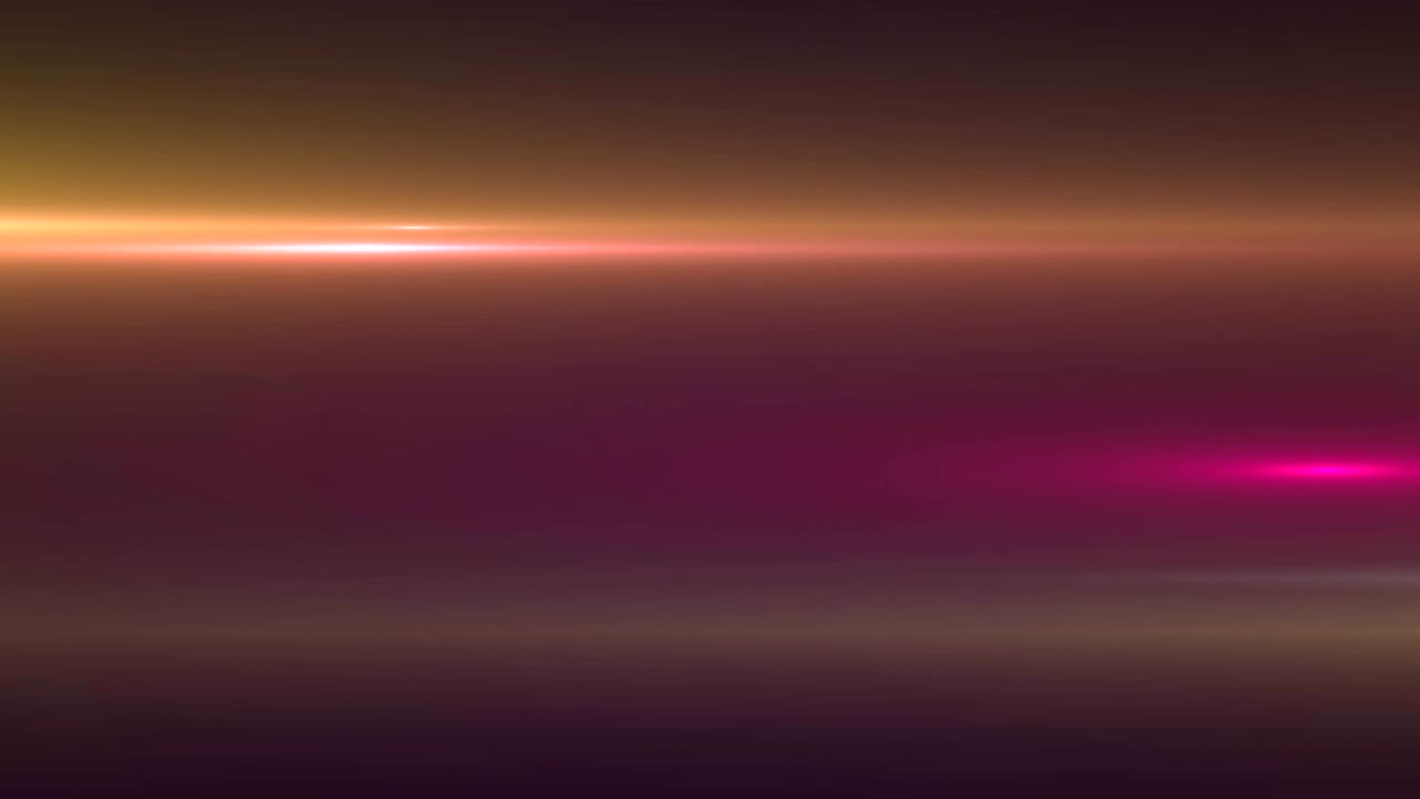 rayos de luz anaranjados y rosados brillantes que se mueven contra un fondo anaranjado