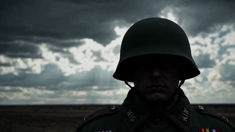 wwii soldier portrait