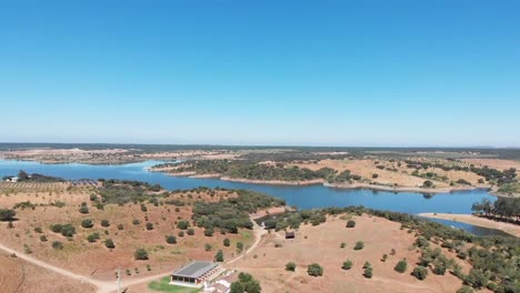 amazing landscape in the alentejo region, portugal