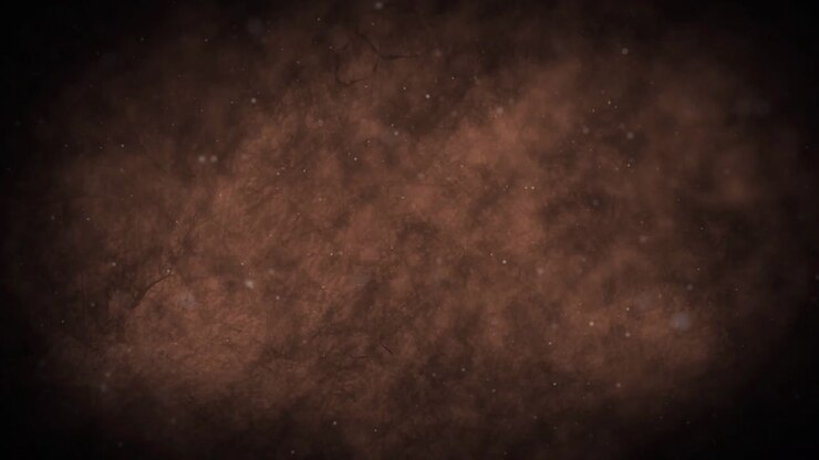 Animation of light spots on brown background