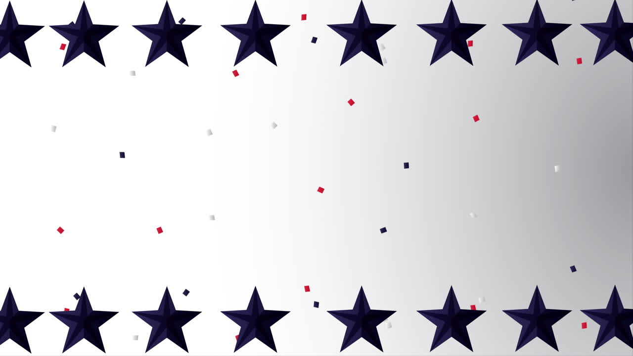 アメリカ独立記念日 星のフレーム