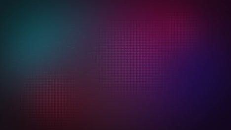 animación de tonos rosados, azules y verdes sobre un fondo oscuro.