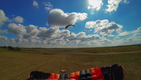 Skydiving in Action
