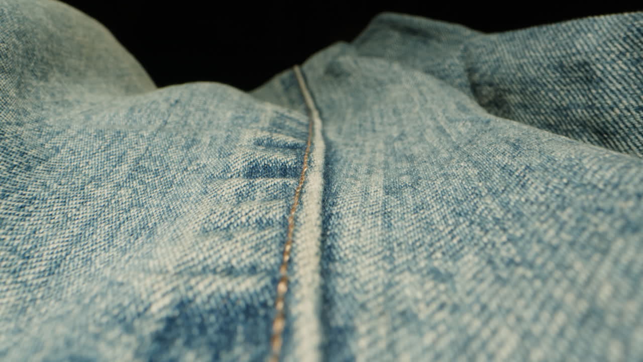 Close-up of Denim Jeans