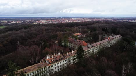 hospital abandonado en legnica, polonia