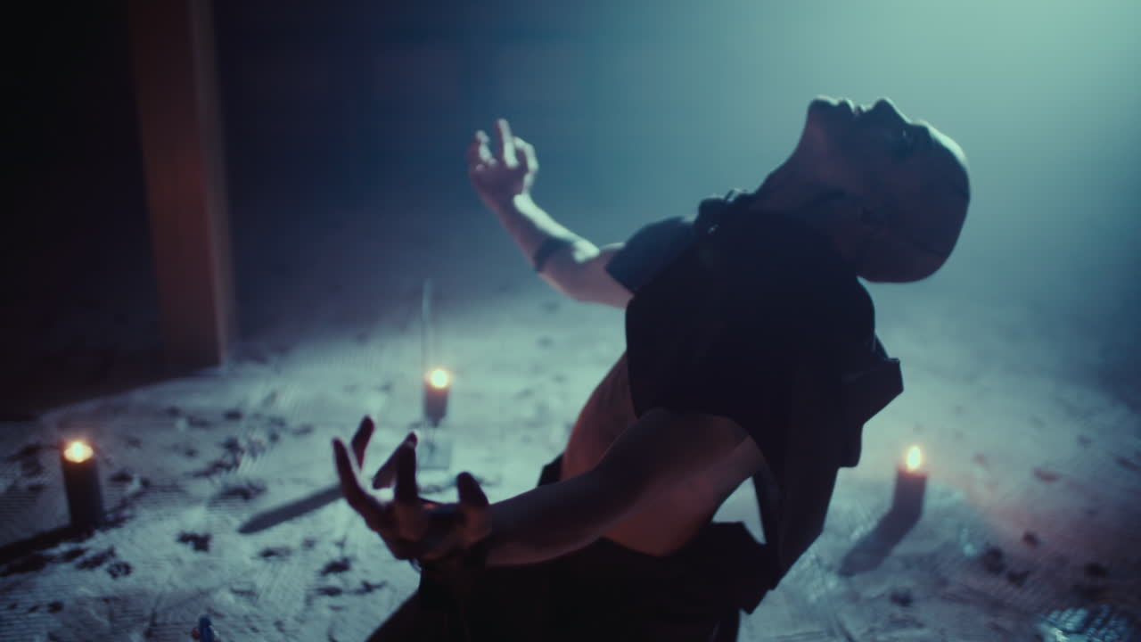 Dark and Spiritual Dance Performance