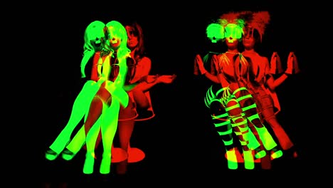 glowing woman 42