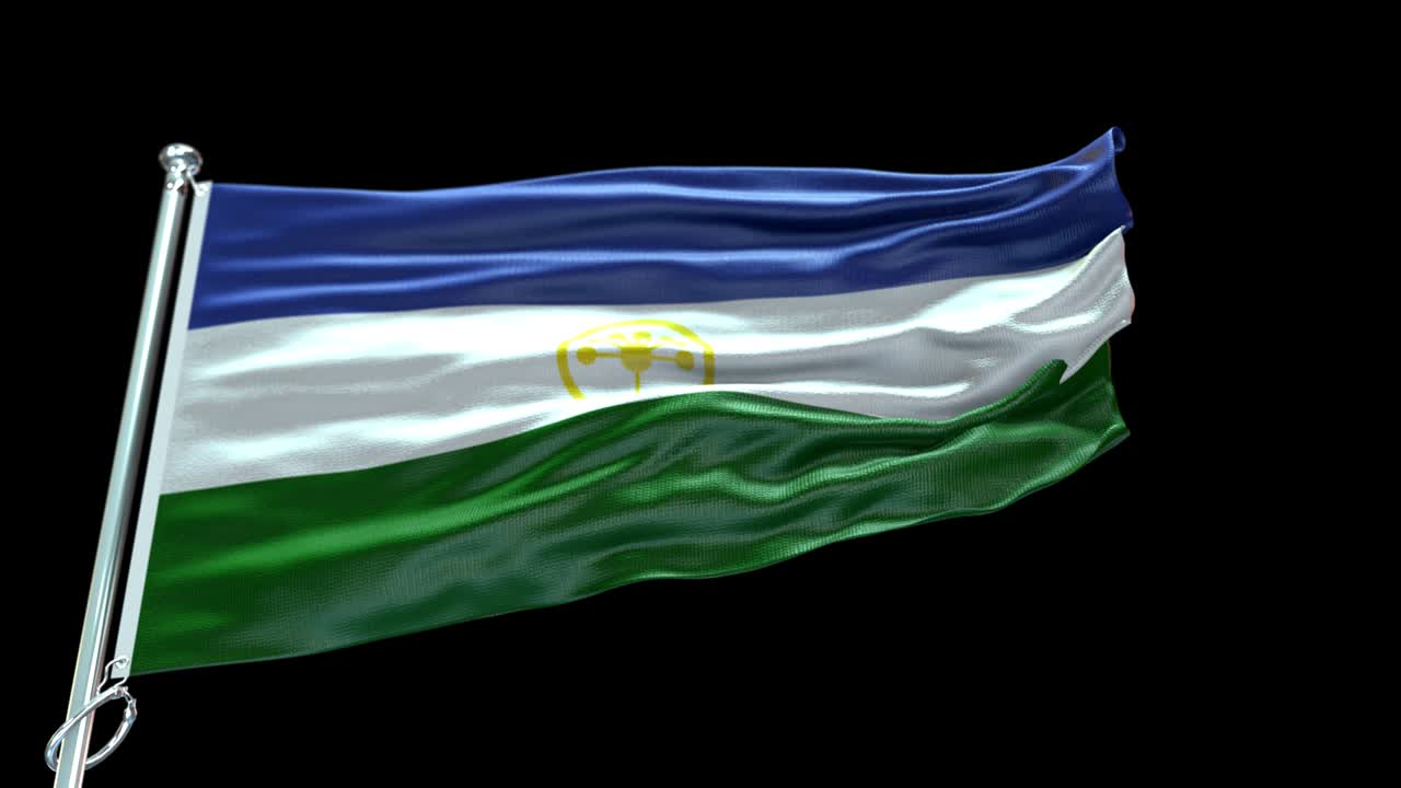 4k 고도로 상세한 바쉬코르토스탄의 발 - 바쉬 코르토스탄 발 높은 상세한 - 국가 발 바쉬코로스탄 파동 패턴 루프 가능한 요소 바쉬코루스탄 러시아 연방