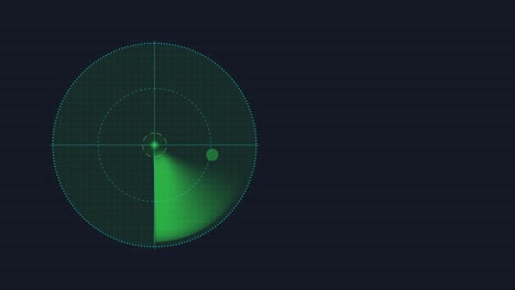 radar blip screen. abstract animation