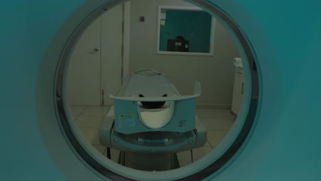 ct scan room interior view