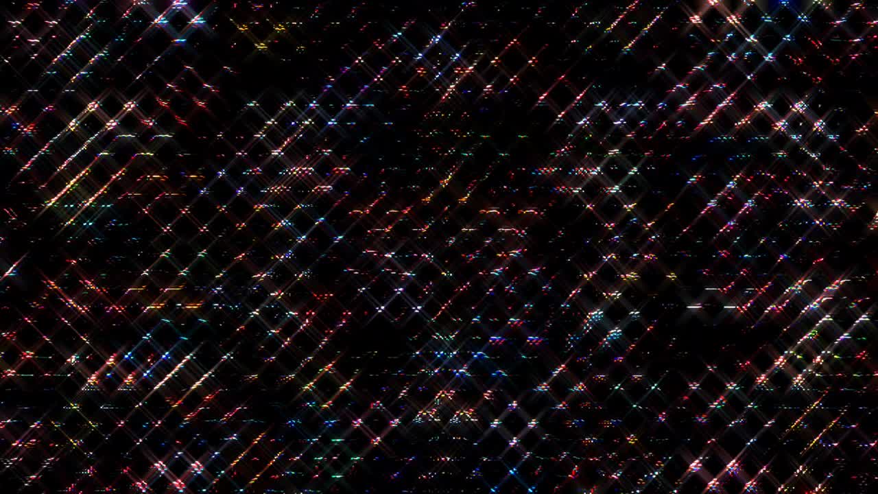 빛나는 밝은 선은 검은 바탕에 파란색의 파동 움직임을 설정합니다.