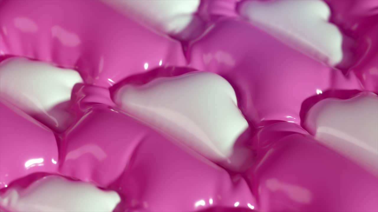 Abstract Pink and White Liquid Texture