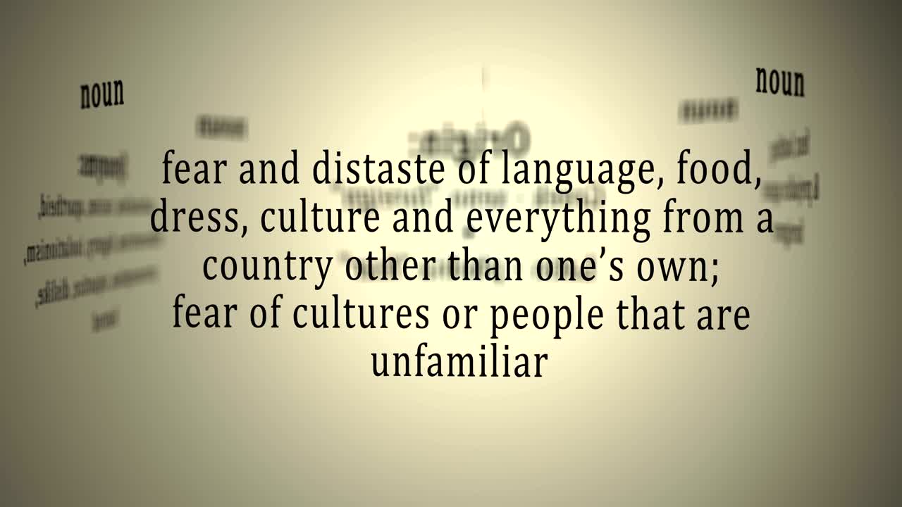 정의: 외국인 혐오